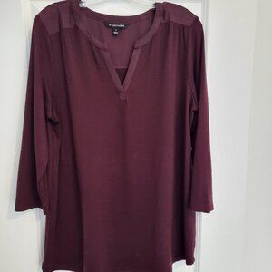 FROM STITCH FIX 41 HAWTHORN MIXED MEDIA TUNIC TOP XL